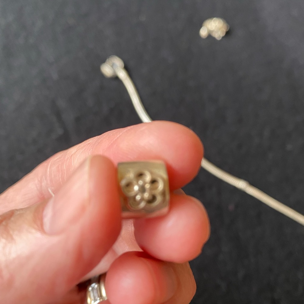 Pandora Retired Daisy Sterling Silver Charm